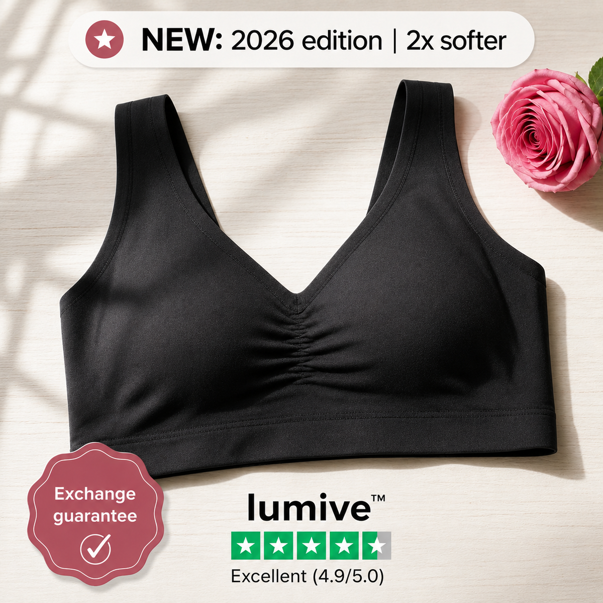 LUMIVE™ AUS Premium Seamless Comfort Bra