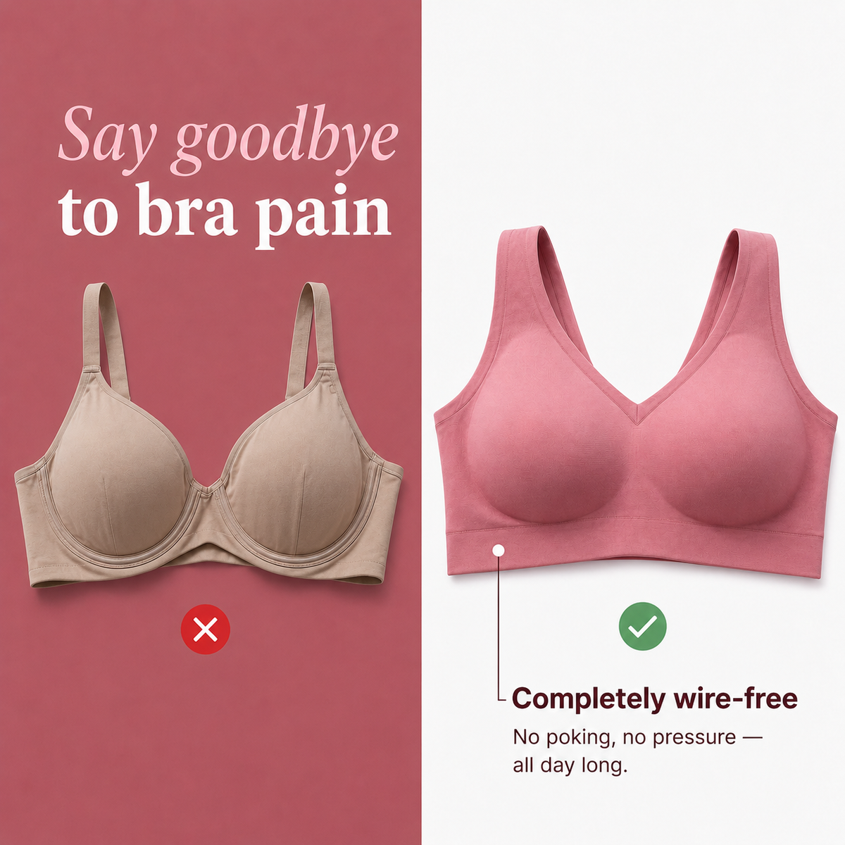 LUMIVE™ AUS Premium Seamless Comfort Bra