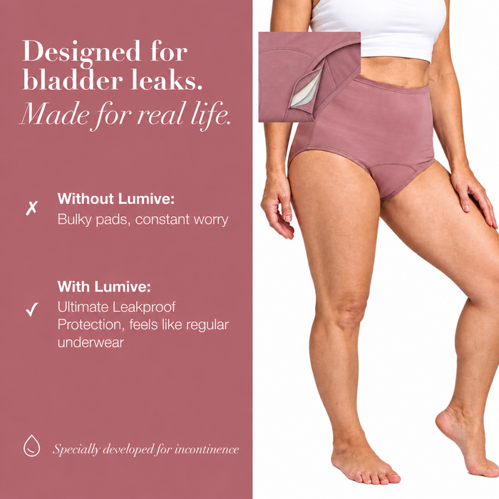 LUMIVE underwear developed for bladder leaks