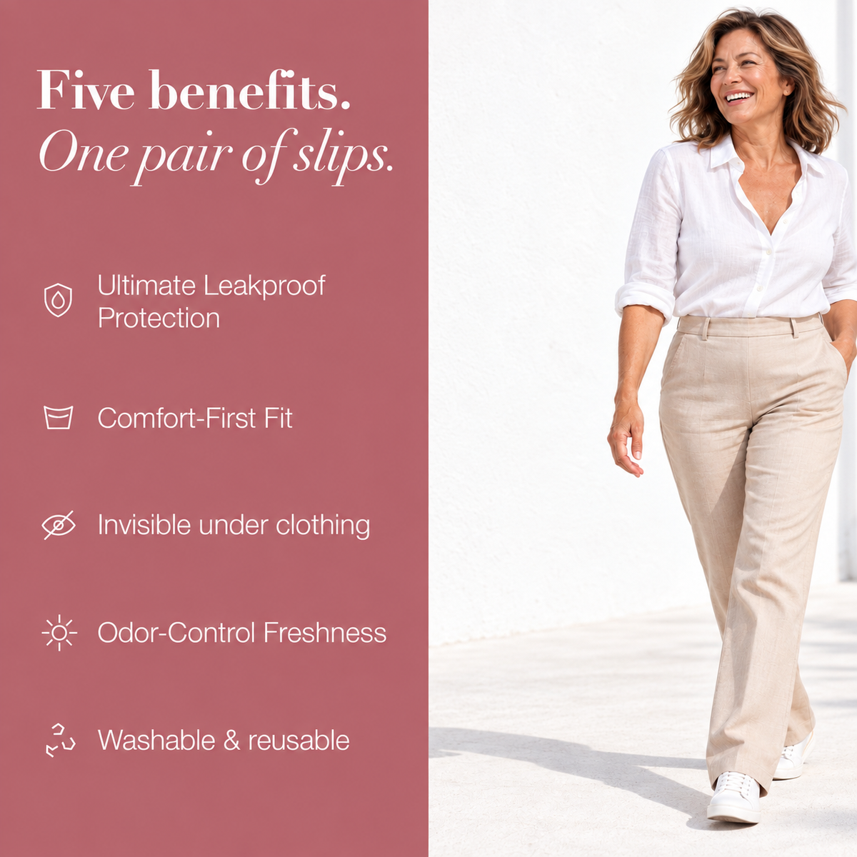 LUMIVE™ AU 4-Layer High-Waisted Leakproof Underwear