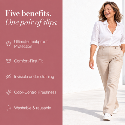 LUMIVE™ AU 4-Layer High-Waisted Leakproof Underwear
