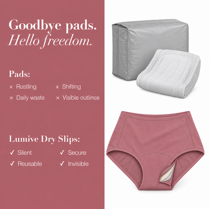 LUMIVE™ AU 4-Layer High-Waisted Leakproof Underwear