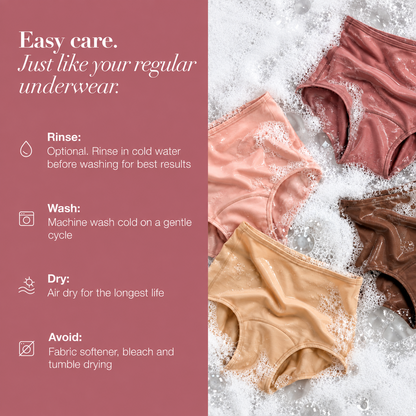 LUMIVE™ AU 4-Layer High-Waisted Leakproof Underwear
